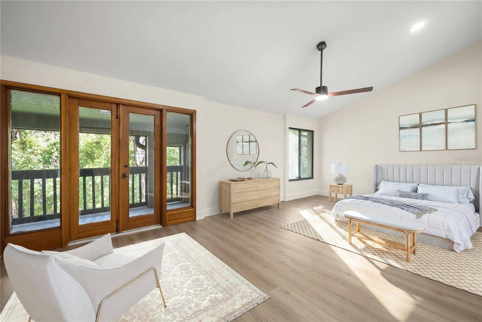 548 S OSCEOLA AVENUE, Orlando, FL 32801 primary bedroom angle 2 virtually staged