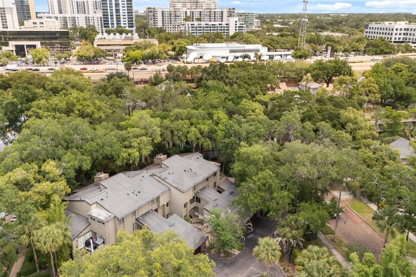 548 S OSCEOLA AVENUE, Orlando, FL 32801 aerial view