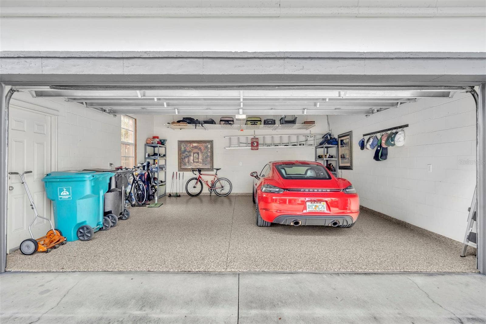 1031 GUERNSEY STREET, Orlando, FL 32804 Garage great suspended storage shelves