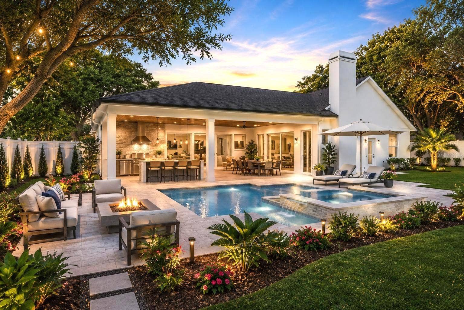 9548 CROWN PRINCE LANE, Windermere, FL 34786 Backyard virtually rendered