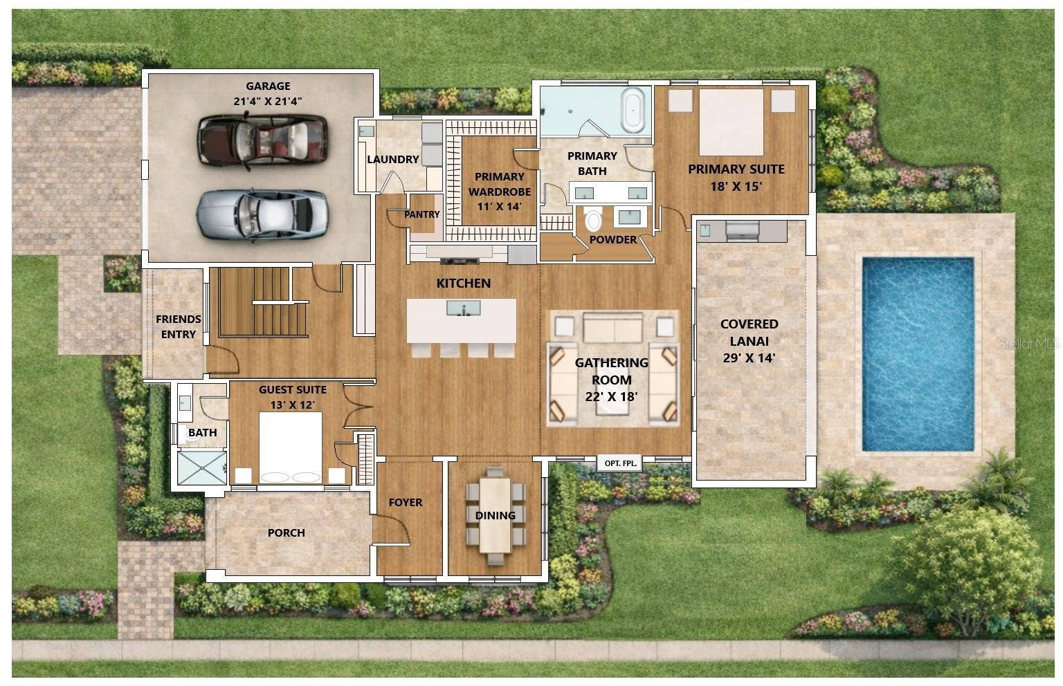 938 ENCLAVE PLACE, Winter Park, FL 32792 Lot 20- 1st floor