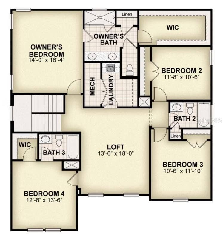 17422 HONEYBELL TANGELO COURT, Winter Garden, FL 34787 Second floor