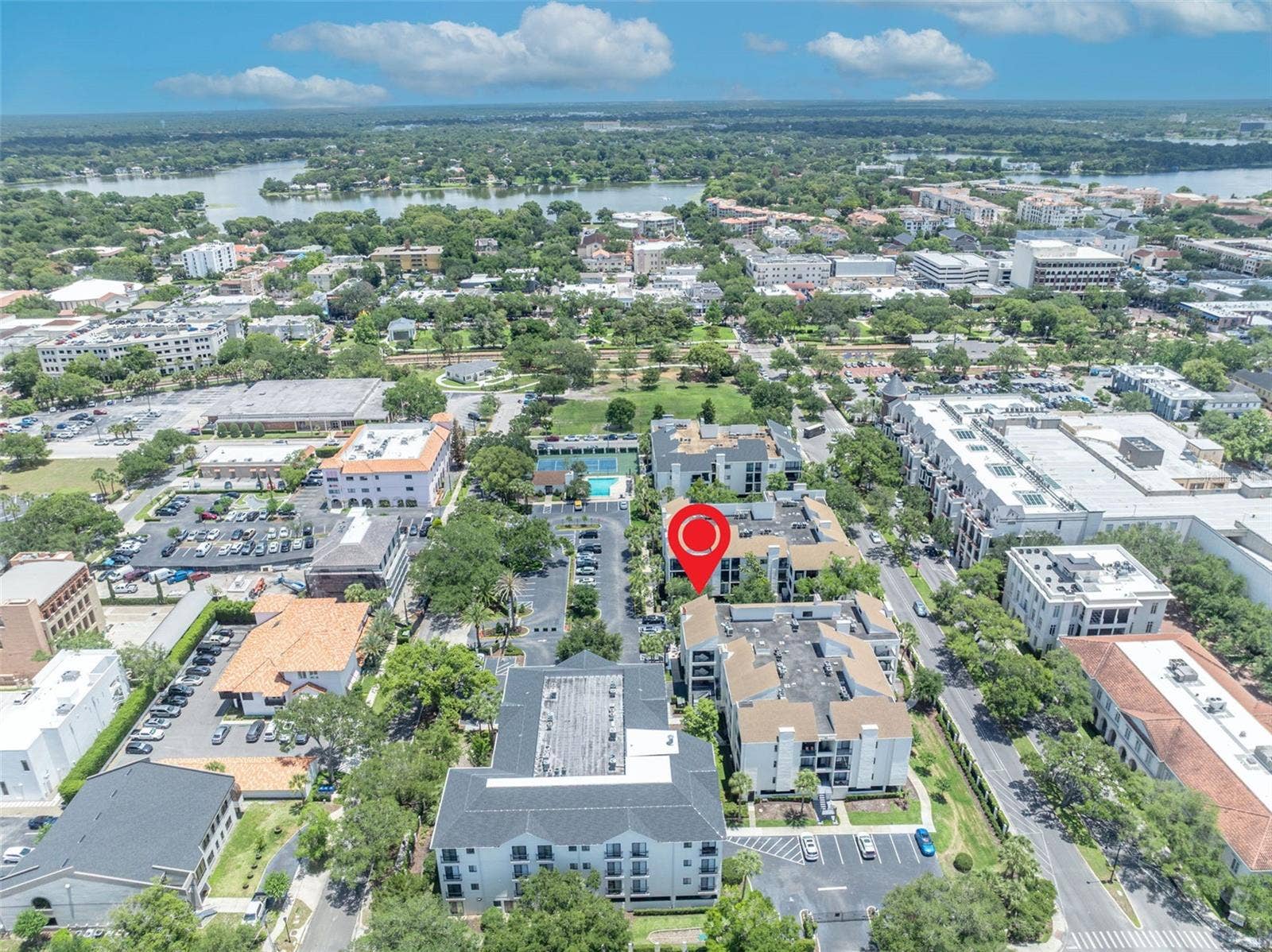 300 CAROLINA AVENUE, #402C, Winter Park, FL 32789 Enjoy quiet walks to Lake Osceola, a jewel of the Winter Park Chain of Lakes.