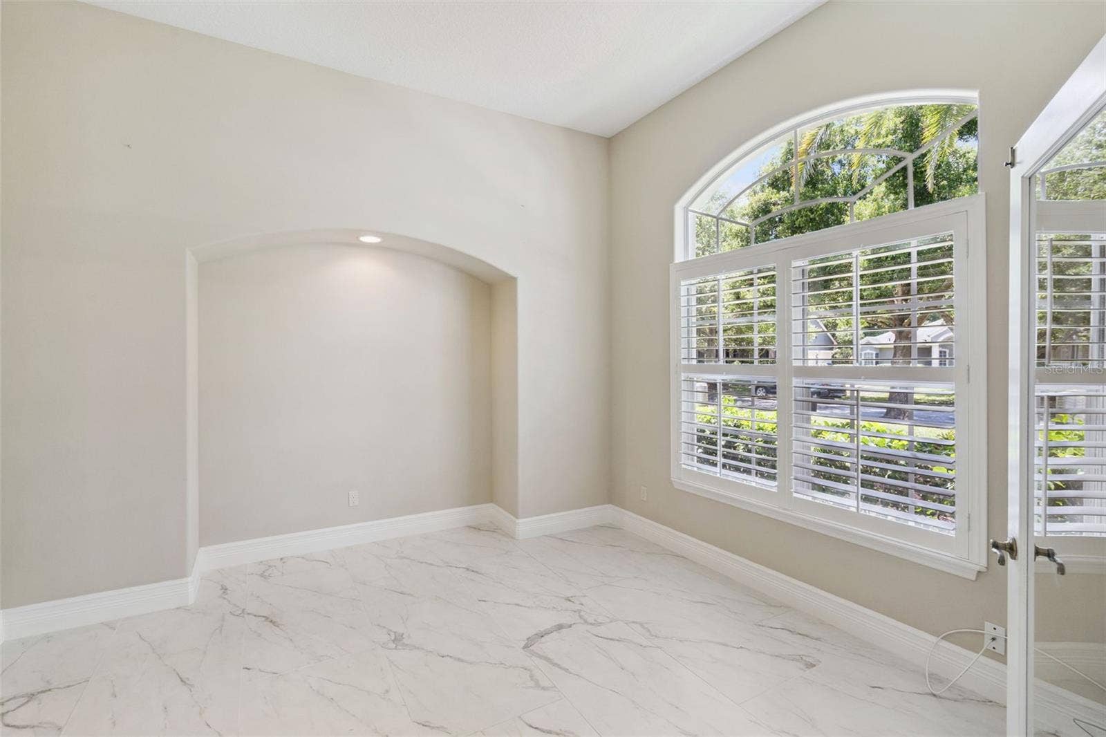 OFFICE WITH FRENCH DOORS