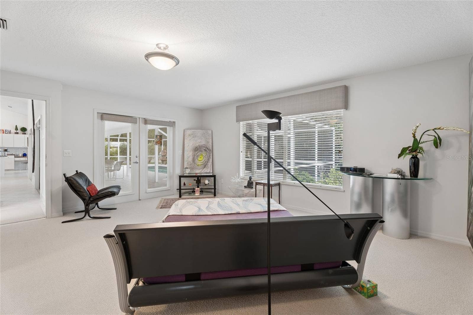 4404 SIMMONS ROAD, Orlando, FL 32812 Master Bedroom with French Doors