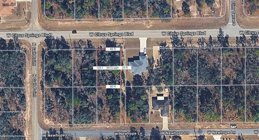 Property photo for 2470 W CITRUS SPRINGS BOULEVARD, Citrus Springs, FL