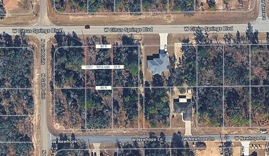 Property photo for 2488 W CITRUS SPRINGS BOULEVARD, Citrus Springs, FL