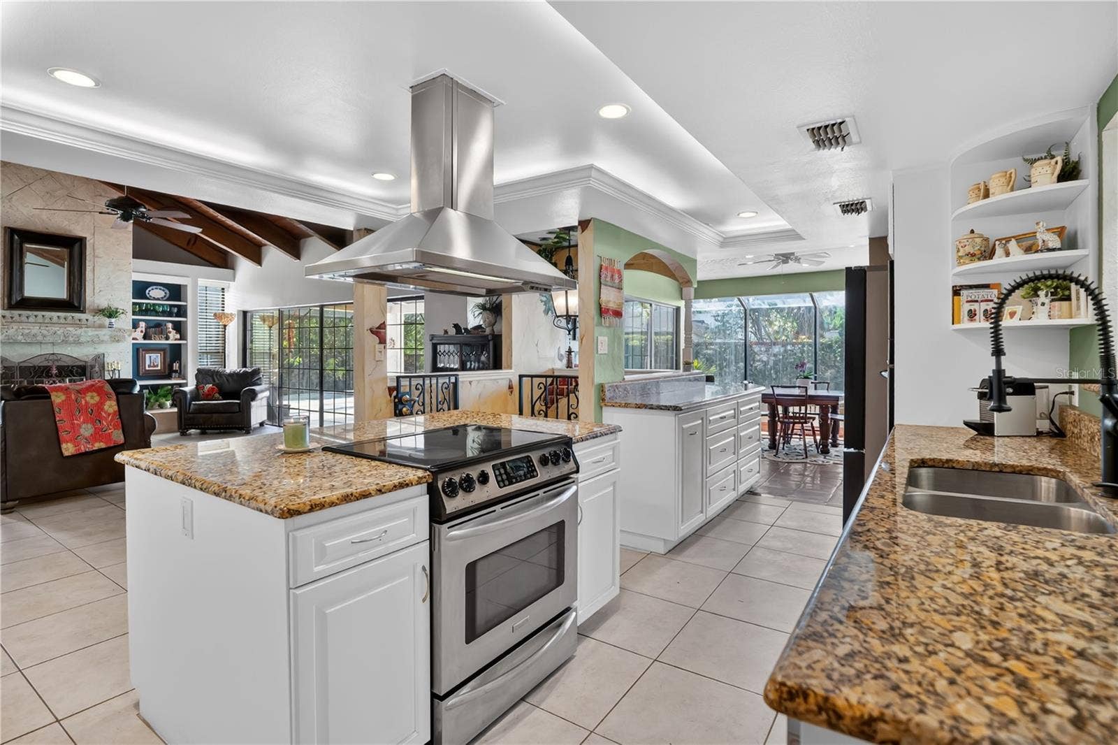 1367 CAMPBELL STREET, Orlando, FL 32806 Showing one of two convection ovens in the kitchen.
