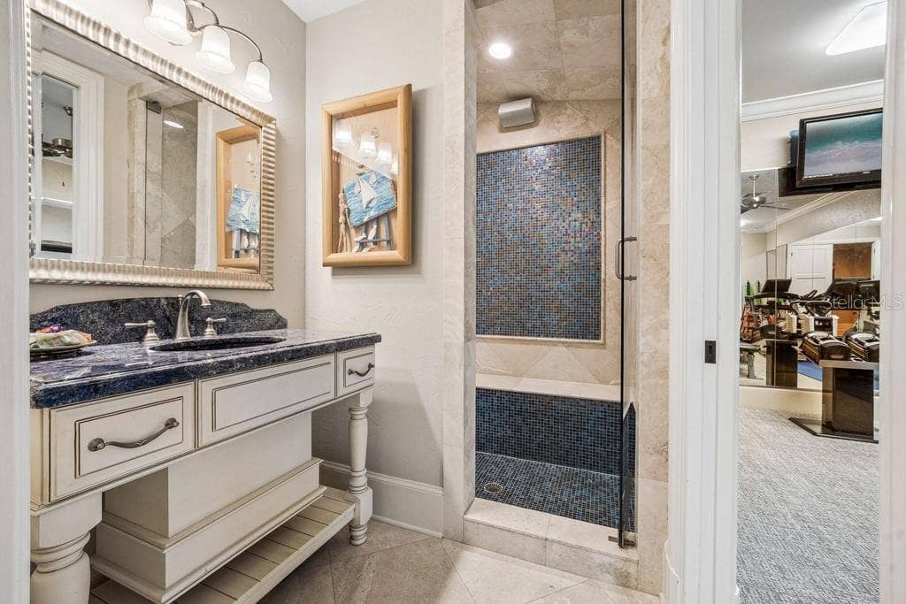 1571 WOODLAND AVENUE, Winter Park, FL 32789 6th bathroom inside work out room