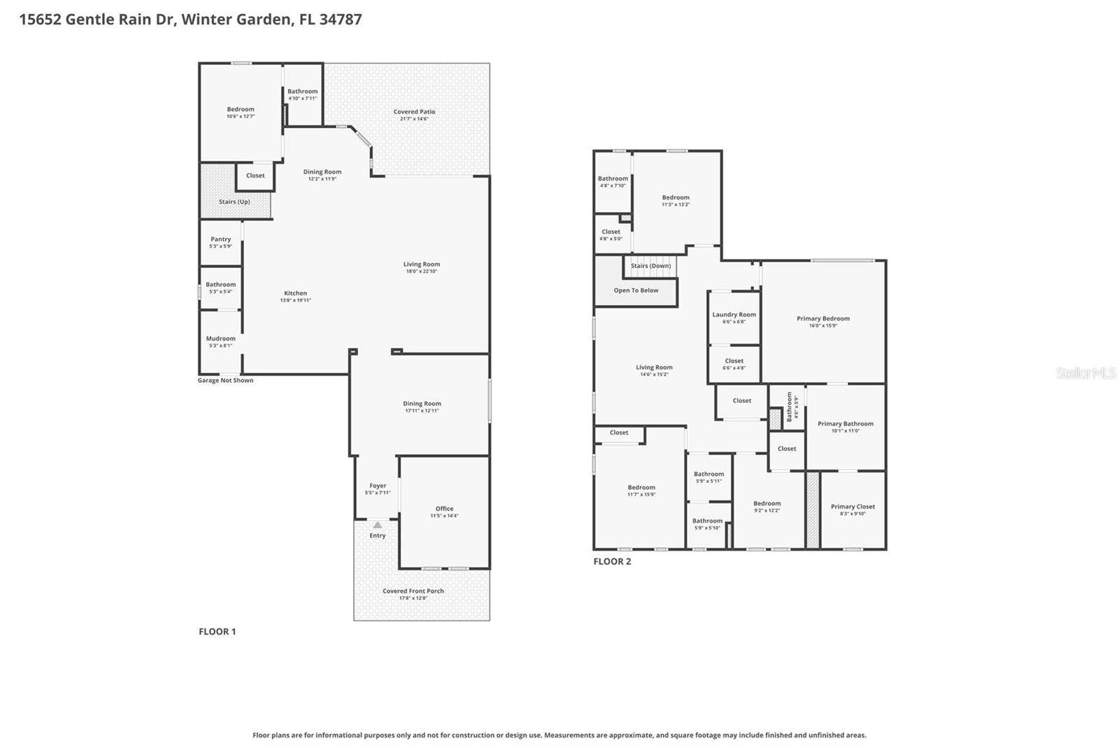 15652 GENTLE RAIN DRIVE, Winter Garden, FL 34787 15652 GENTLE RAIN DRIVE, Winter Garden, FL 34787