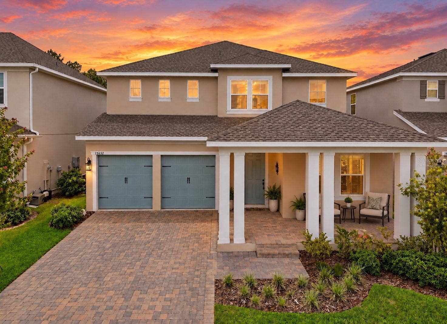 15652 GENTLE RAIN DRIVE, Winter Garden, FL 34787 Virtually Staged-Sunset