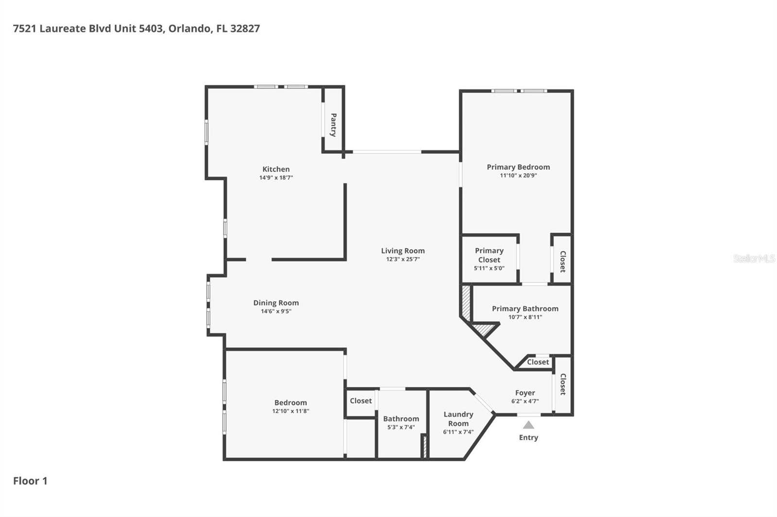 7521 LAUREATE BOULEVARD, #5403, Orlando, FL 32827 7521 LAUREATE BOULEVARD, #5403, Orlando, FL 32827