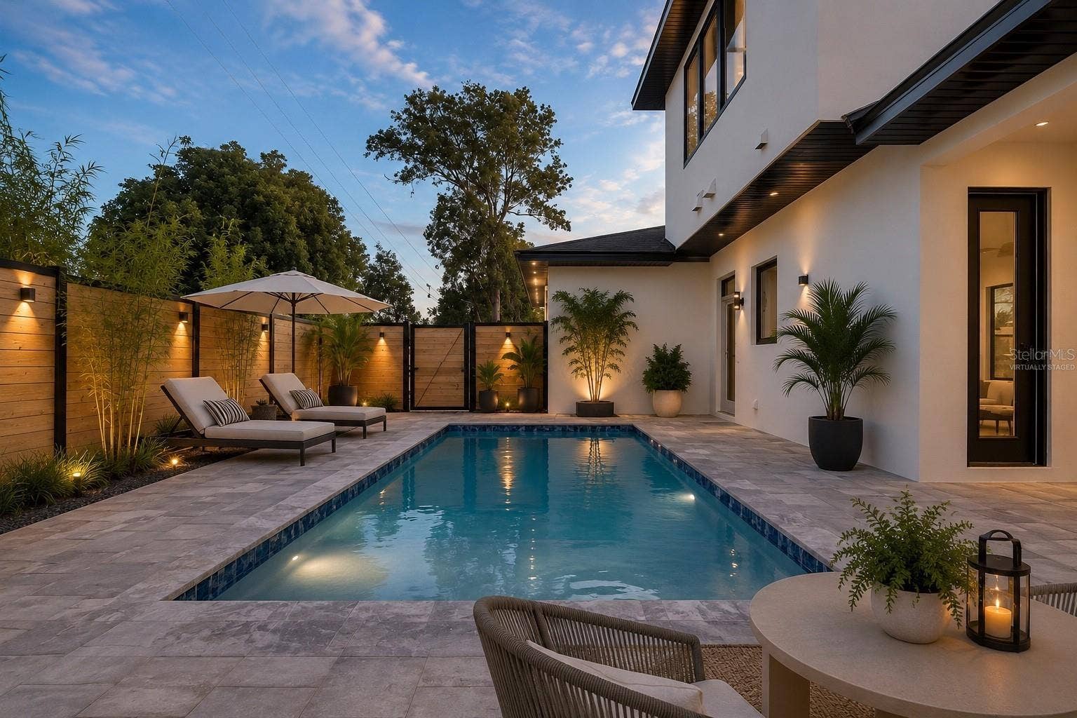 641 NORTHWOOD CIRCLE, Winter Park, FL 32789 Backyard Pool- Virtually Staged