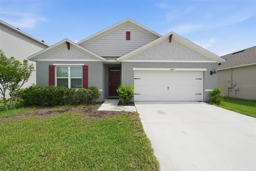 Property photo for 2647 HOUSE FINCH ROAD, St Cloud, FL