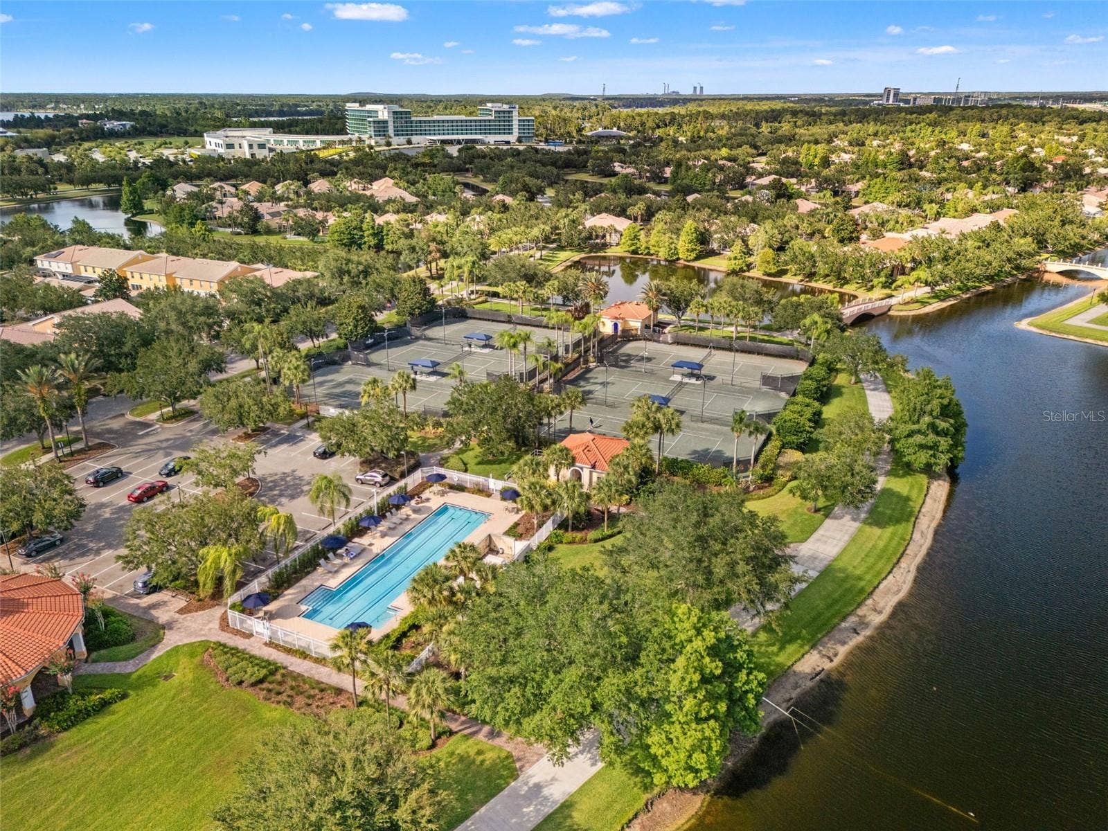 11800 ZELKOVA LANE, Orlando, FL 32827 6 court tennis and pickleball courts