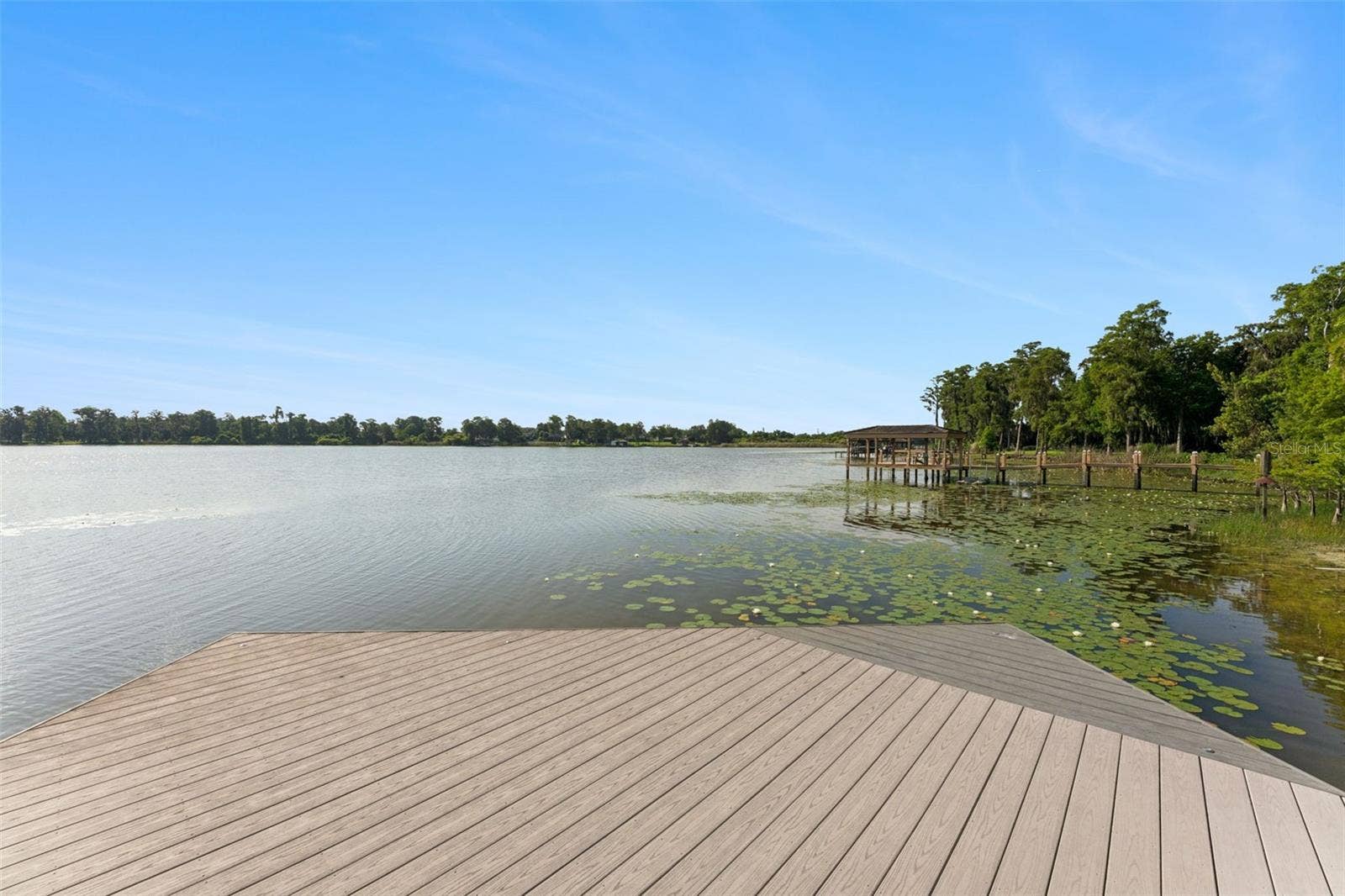 5583 JESSAMINE LANE, Orlando, FL 32839 View from dock
