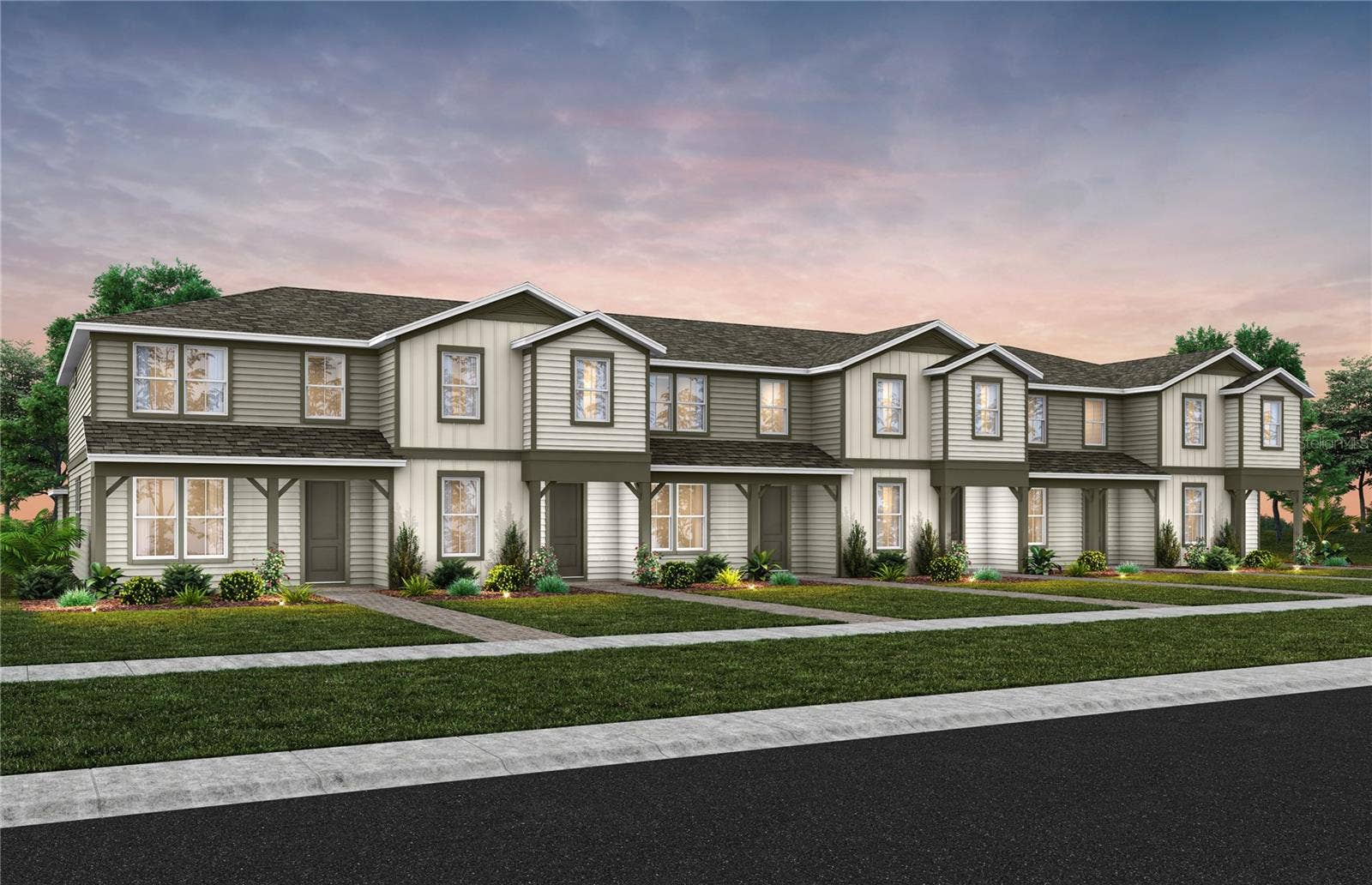 Exterior Design. Artistic rendering for this new construction home. Pictures are for illustrative purposes only. Elevations, colors and options may vary.