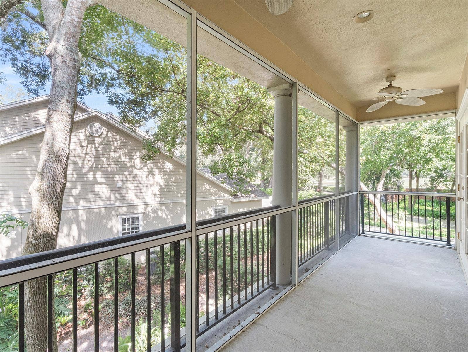 1223 COUNTRY CLUB OAKS CIRCLE, Orlando, FL 32804 Second Floor Screened Porch