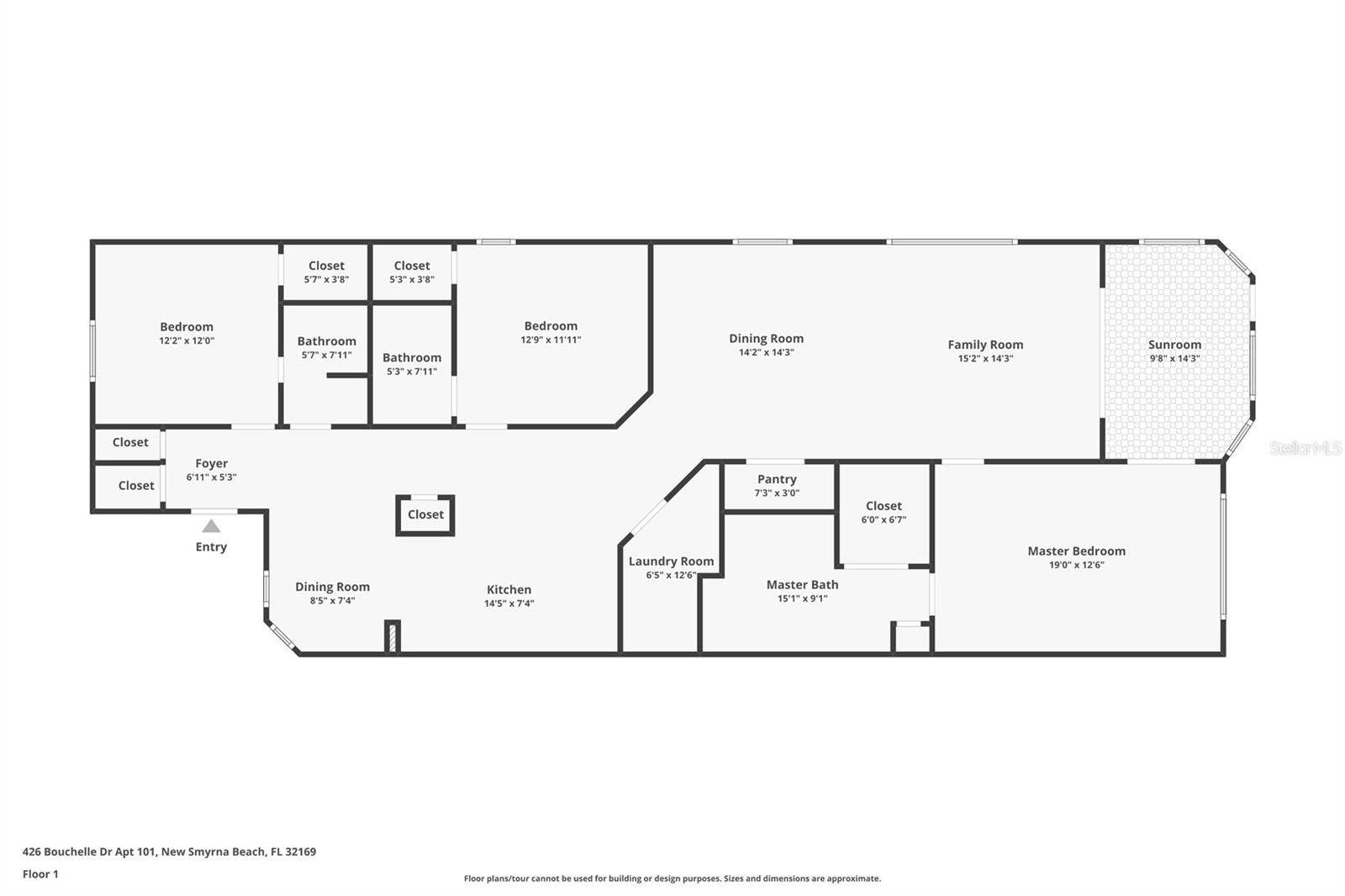 426 BOUCHELLE DRIVE, #101, New Smyrna Beach, FL 32169 426 BOUCHELLE DRIVE, #101, New Smyrna Beach, FL 32169
