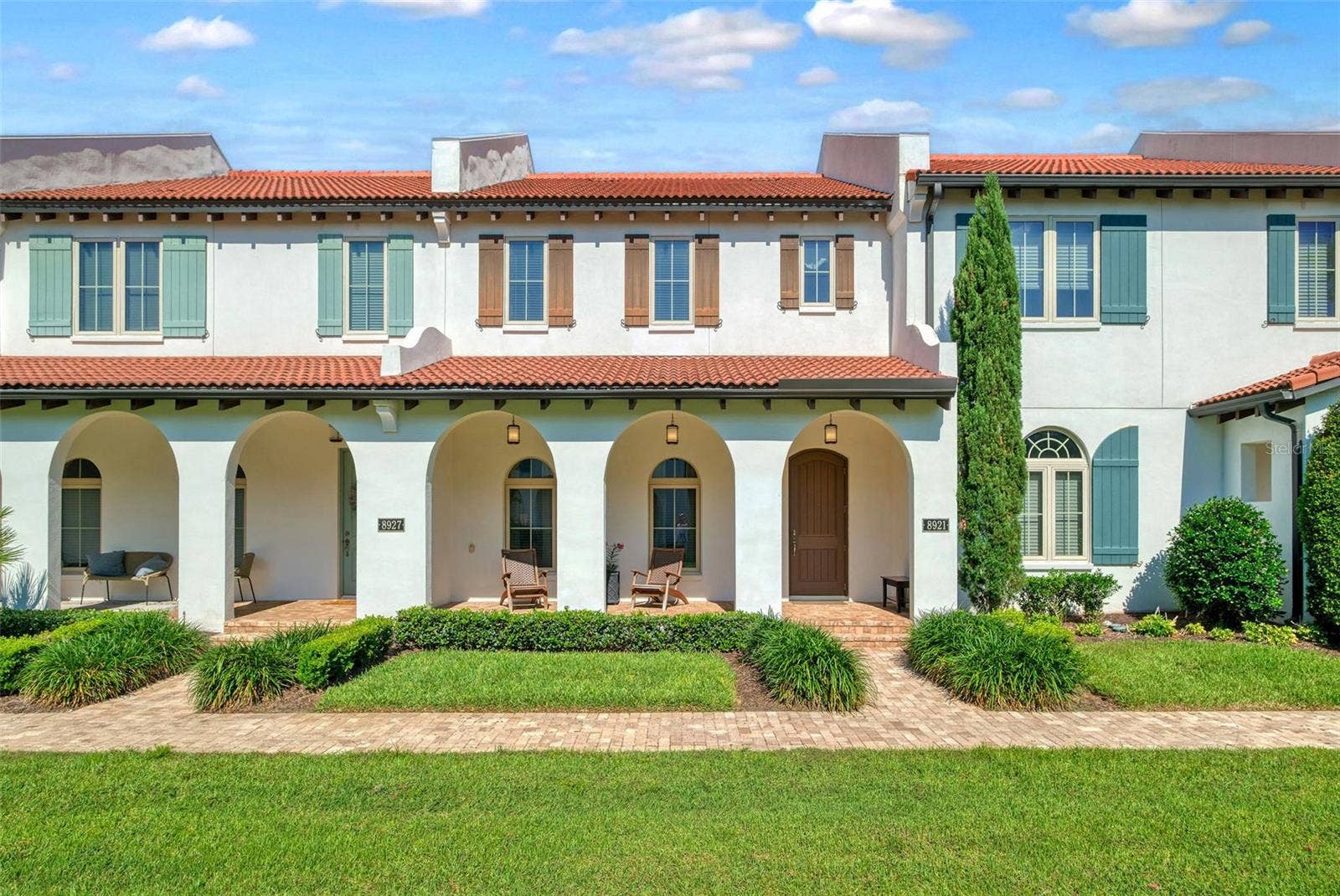 8921 FOUNTAIN PALM ALLEY, Winter Garden, FL 34787 Spanish style townhome