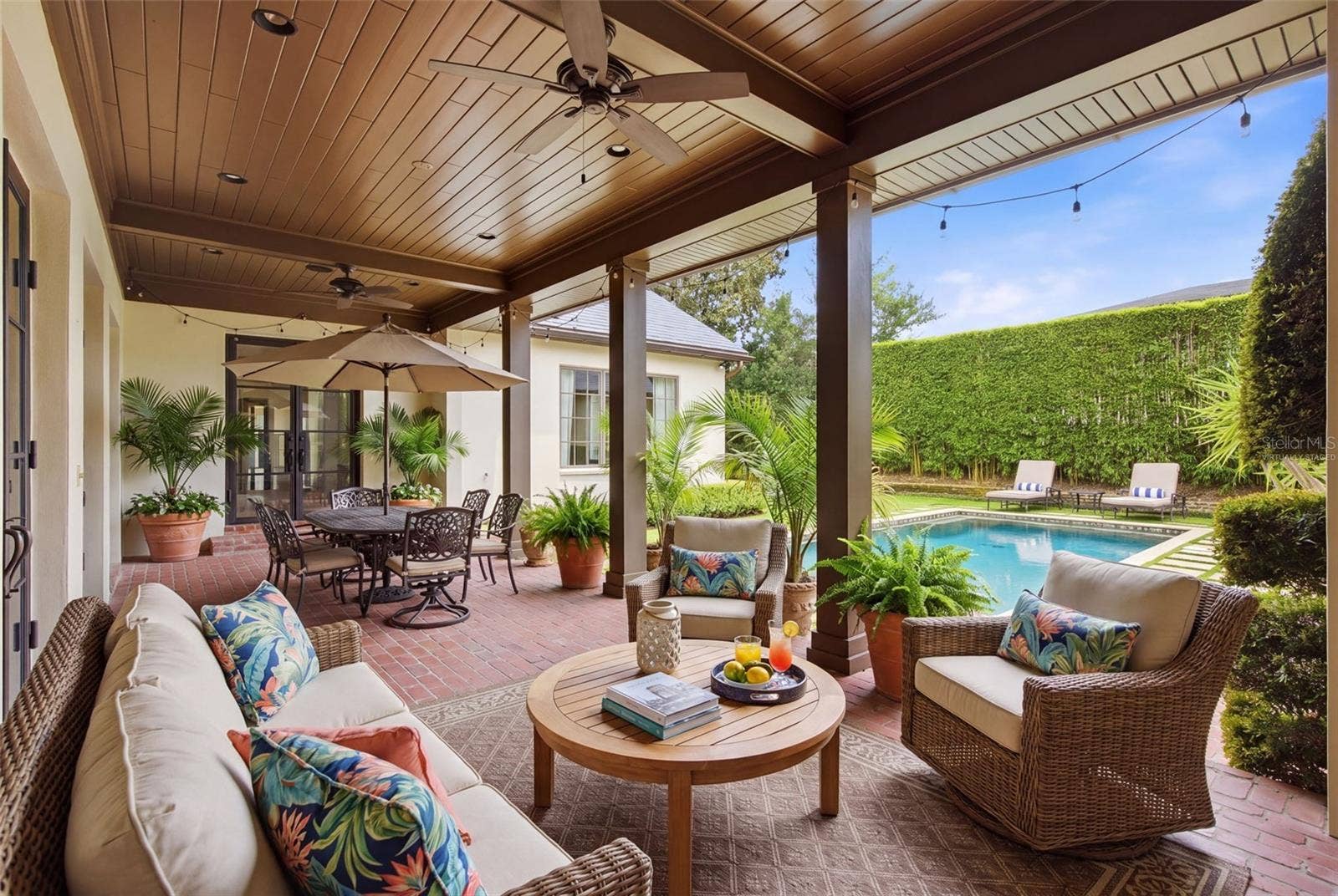 2228 AZALEA PLACE, Winter Park, FL 32789 porch virtually staged