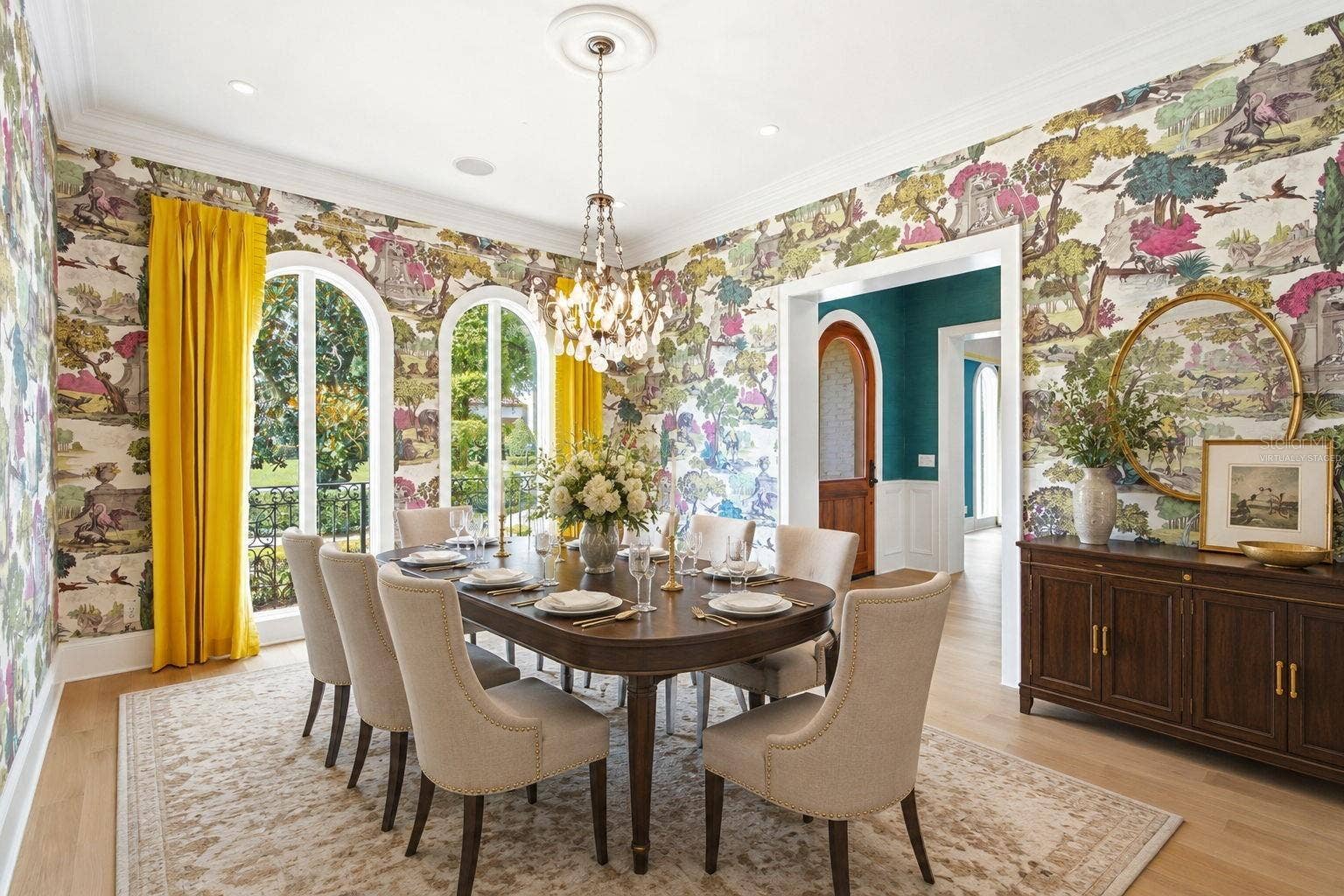 2228 AZALEA PLACE, Winter Park, FL 32789 dining room virtually staged