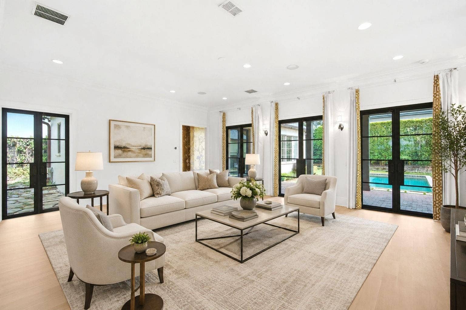 2228 AZALEA PLACE, Winter Park, FL 32789 living room virtually staged