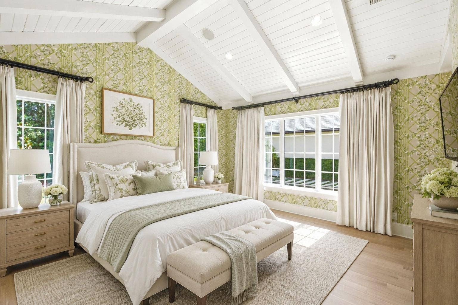 2228 AZALEA PLACE, Winter Park, FL 32789 primary bedroom virtually staged