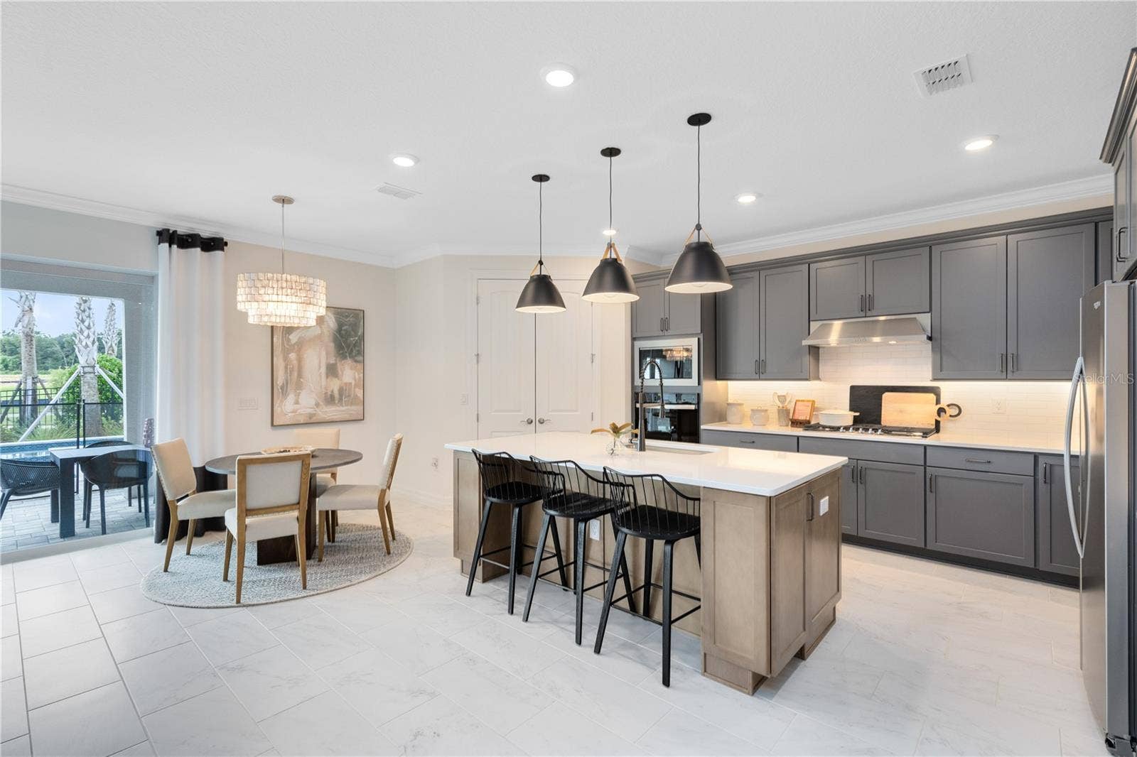 5237 HANDSOME HILLS DRIVE, Mount Dora, FL 32757 Model Home Design Only. Pictures and furnishings are for illustrative purposes only. Elevations, colors and options may vary. Furniture is for model home staging only.