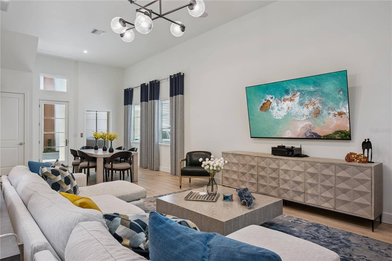 512 W SWOOPE AVENUE, Winter Park, FL 32789 Open Concept Living Room/Dining Room