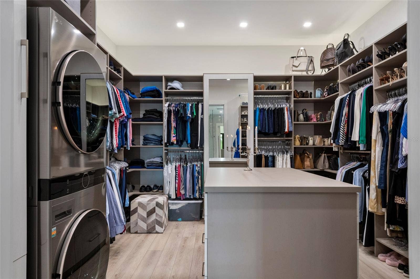 9061 RON DEN LANE, Windermere, FL 34786 PRIMARY WALK IN CLOSET WITH SECONDARY WASHER/DRYER