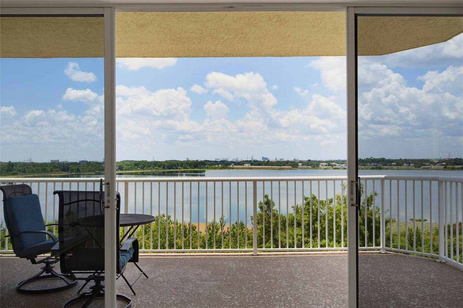 6312 BUFORD STREET, #708, Orlando, FL 32835 Balcony offering Panoramic Views of Turkey Lake
