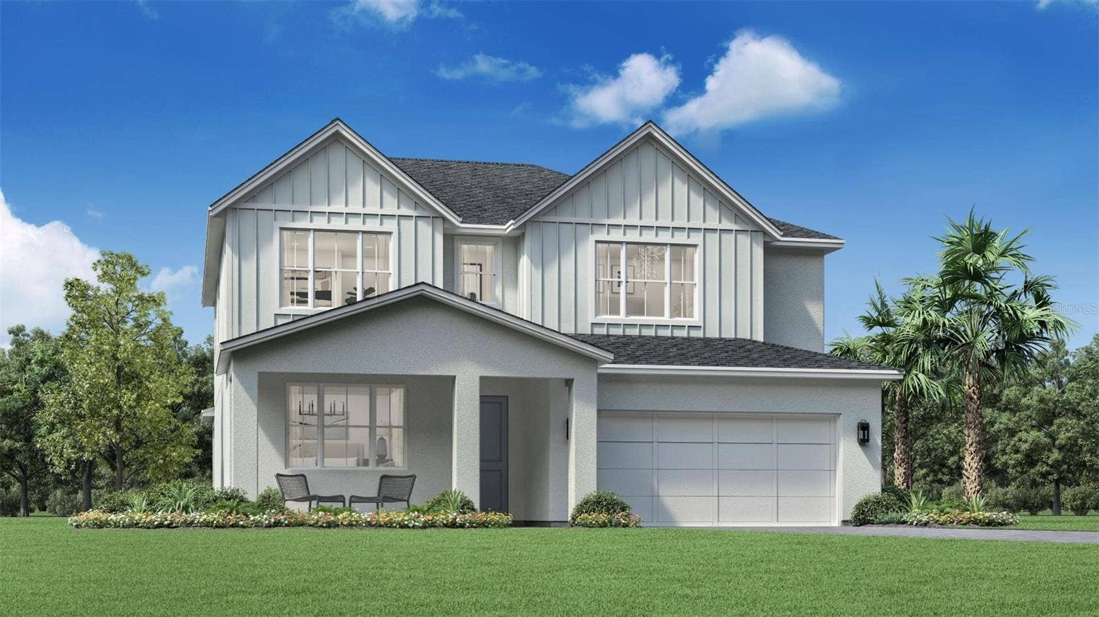 1766 PINECLIFF LANE, Apopka, FL 32703 Architectural rending of Maymont Modern Farmhouse
