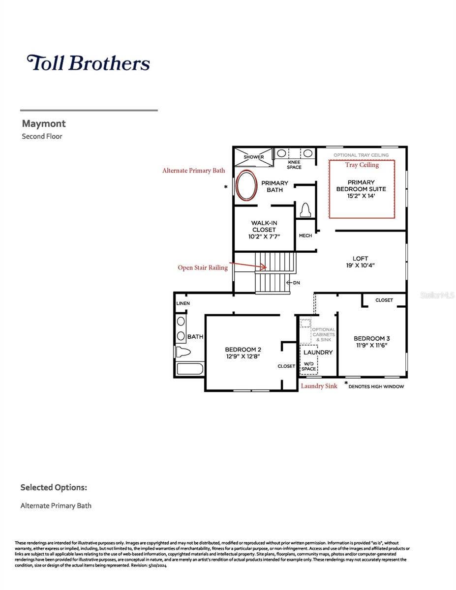 1766 PINECLIFF LANE, Apopka, FL 32703 Floor plan - 2nd floor