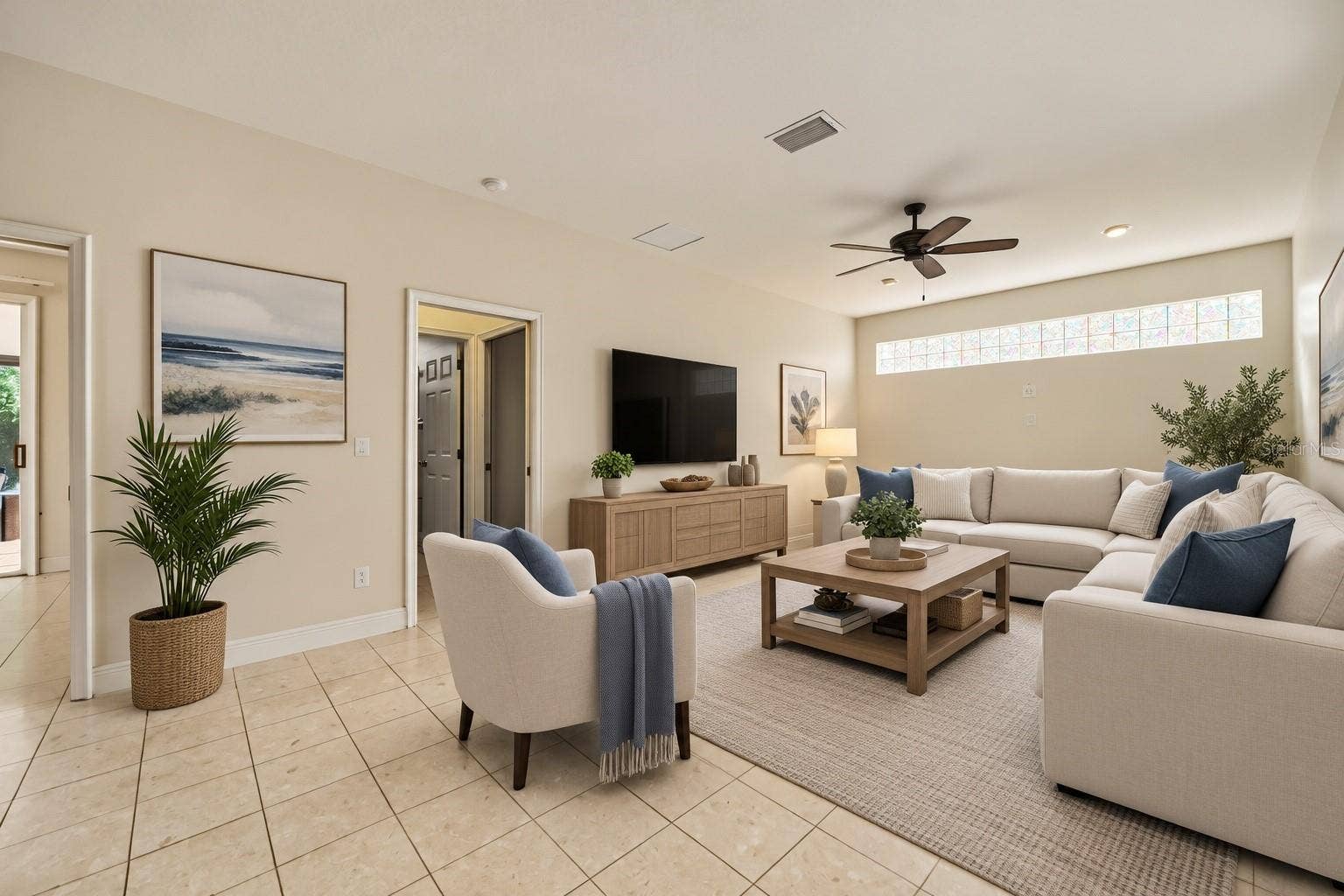 122 SOPHIA MARIE CV, Sanford, FL 32771 Family room virtual stage