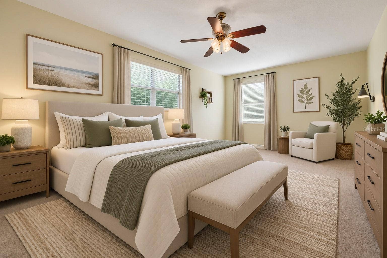 122 SOPHIA MARIE CV, Sanford, FL 32771 Primary bed virtual stage