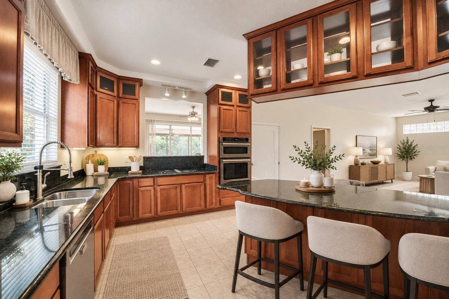 122 SOPHIA MARIE CV, Sanford, FL 32771 Kitchen photo 1- virtually staged