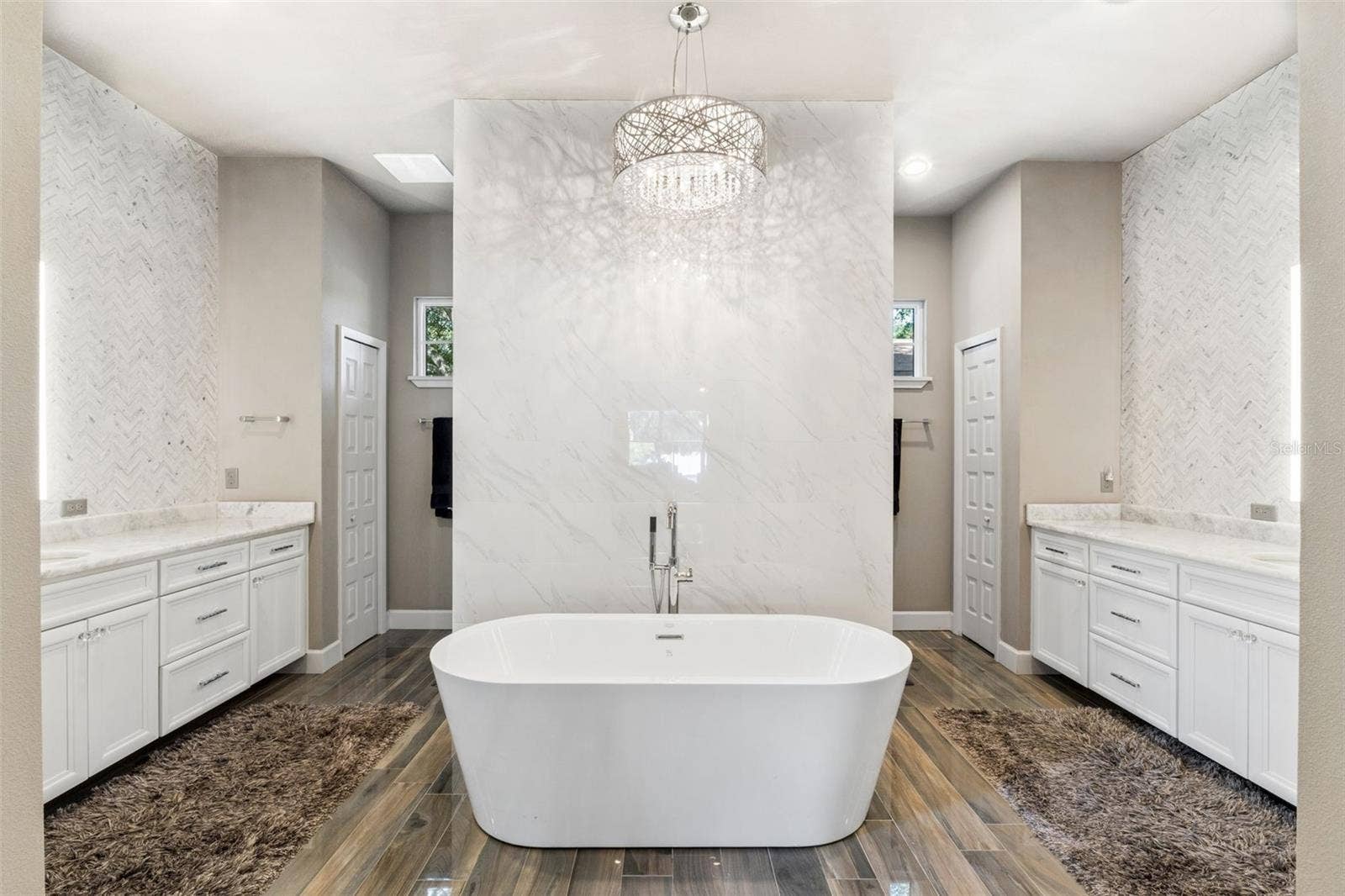 1629 HEMPEL AVENUE, Windermere, FL 34786 Polished Ceramic tile floor with dual linen closets