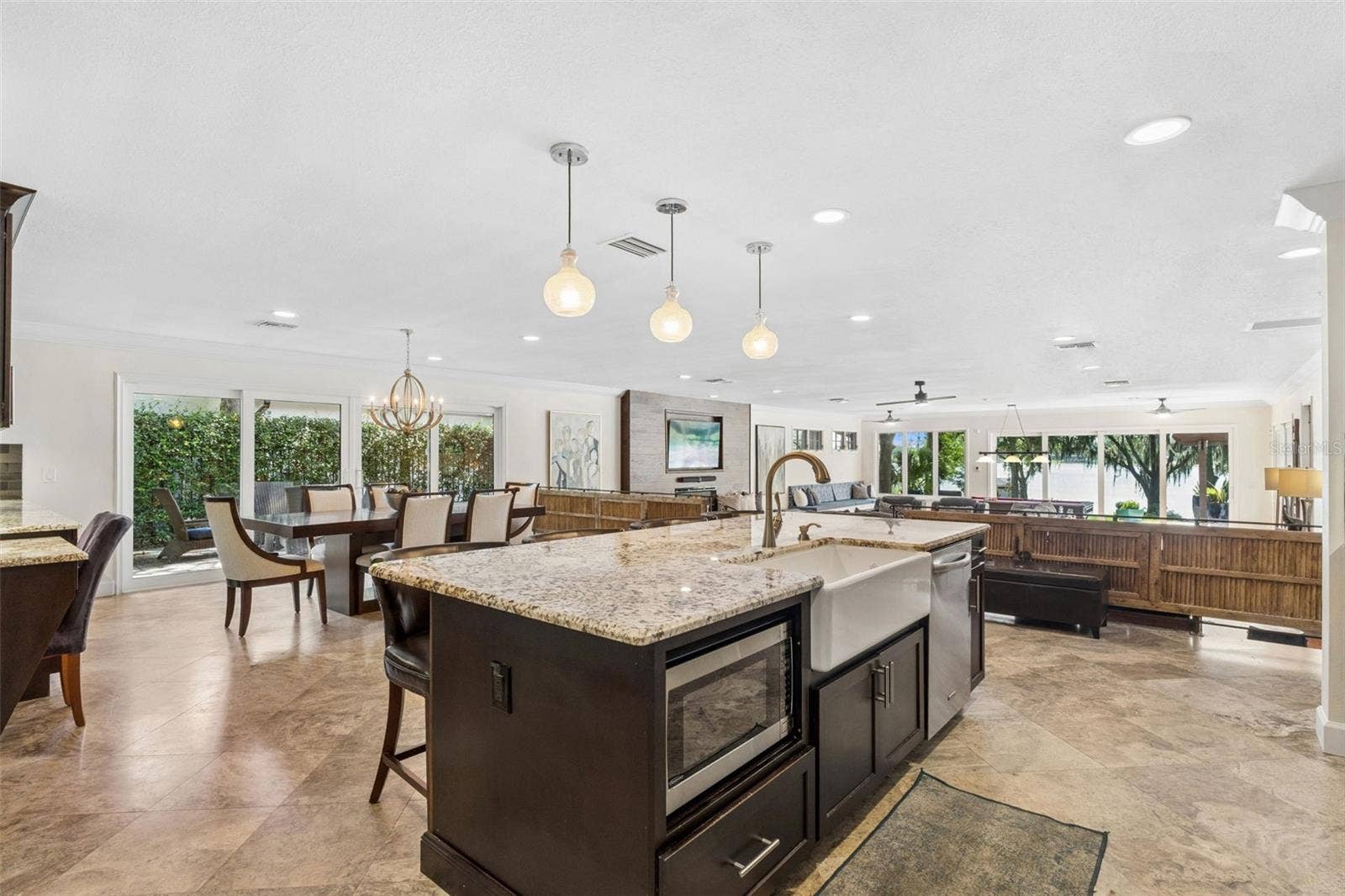 1629 HEMPEL AVENUE, Windermere, FL 34786 Large Island complete with porcelain farm sink for huddling around chatting up todays events