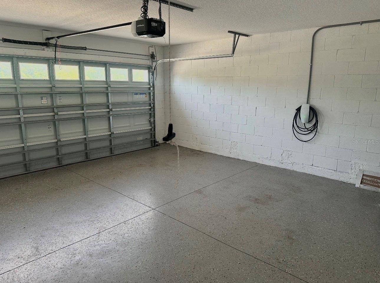 2 car garage with car charger