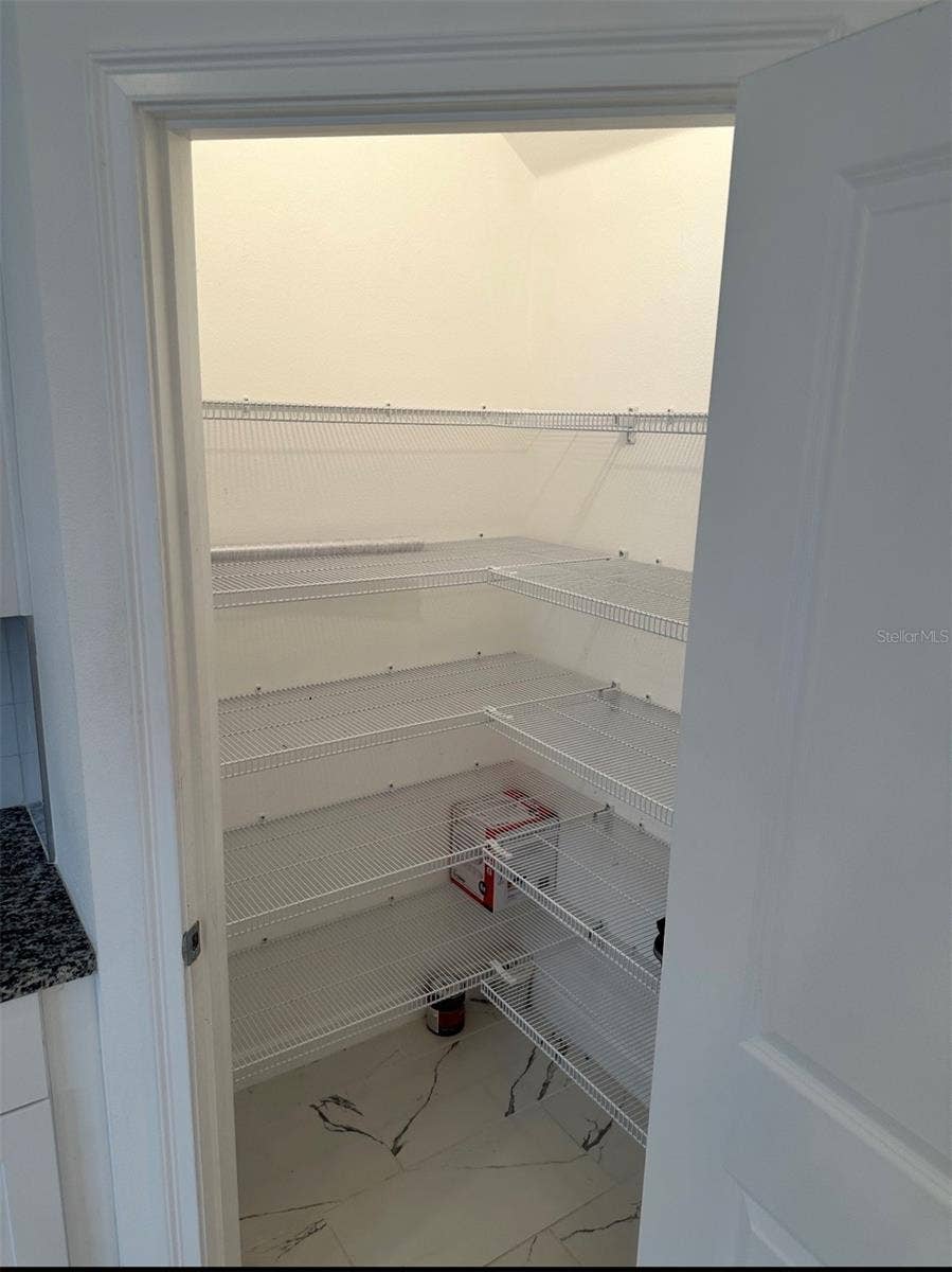 large walk in pantry