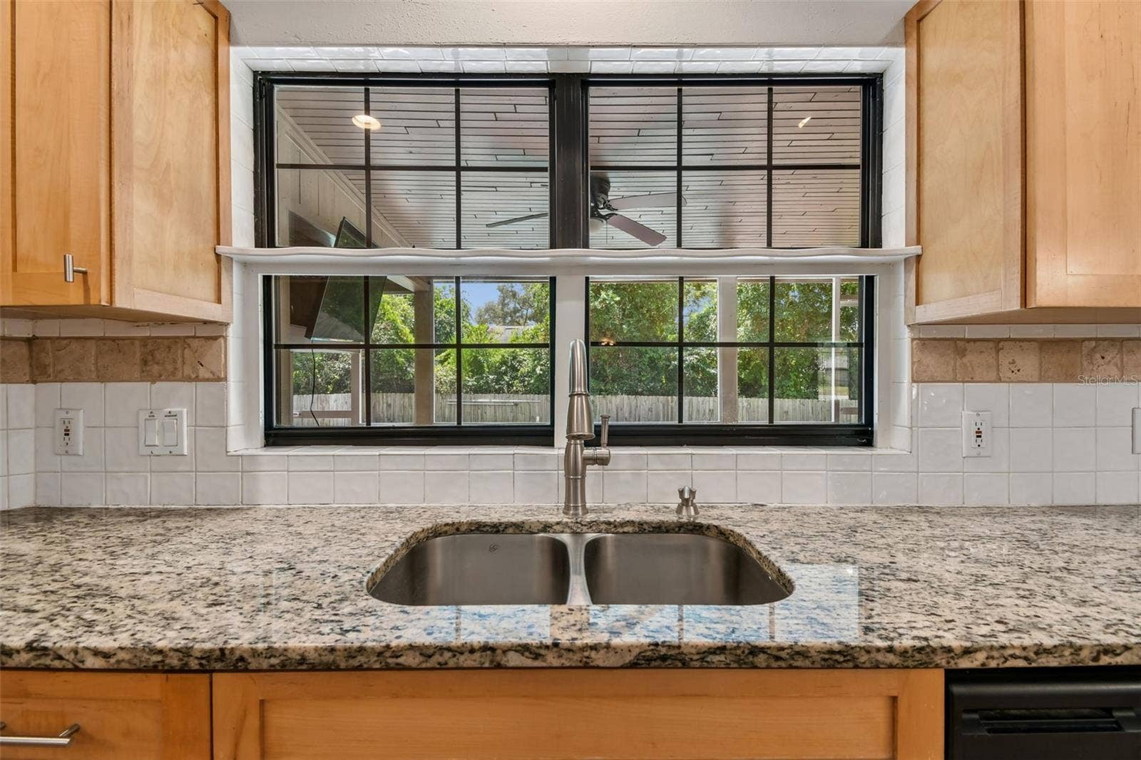 755 KEENELAND PIKE, Lake Mary, FL 32746 Kitchen double sink overlooks pool and porch