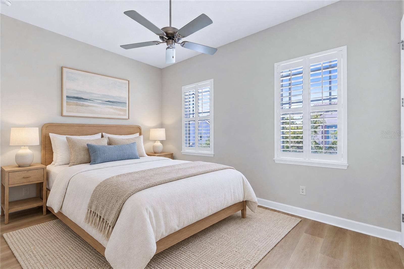 Virtually staged image. Bedroom 2.