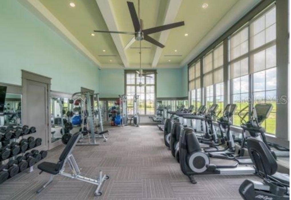 15709 SHOREBIRD LANE, Winter Garden, FL 34787 Clubhouse Gym