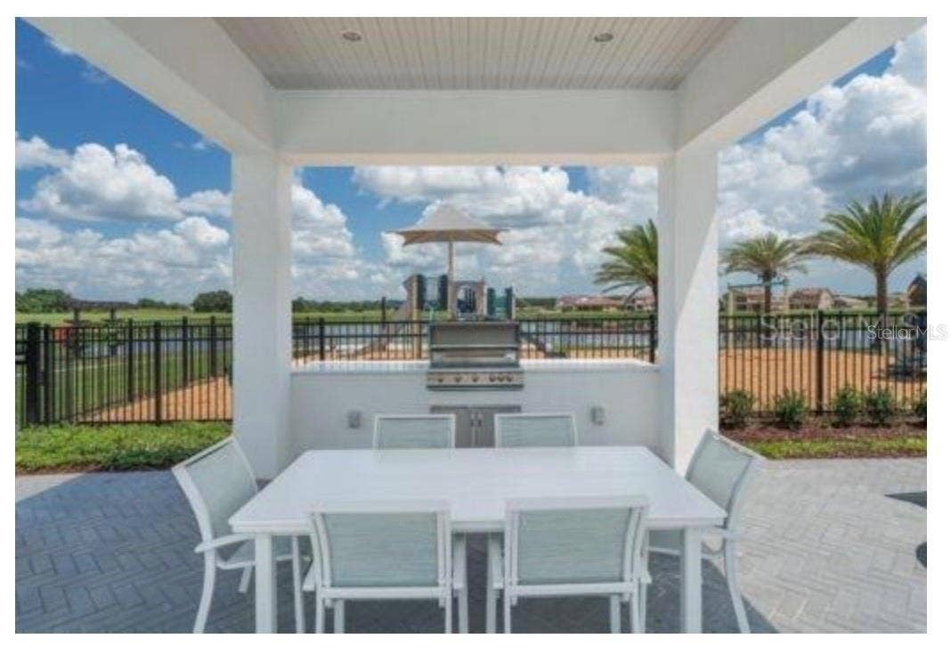 15709 SHOREBIRD LANE, Winter Garden, FL 34787 Grill Area