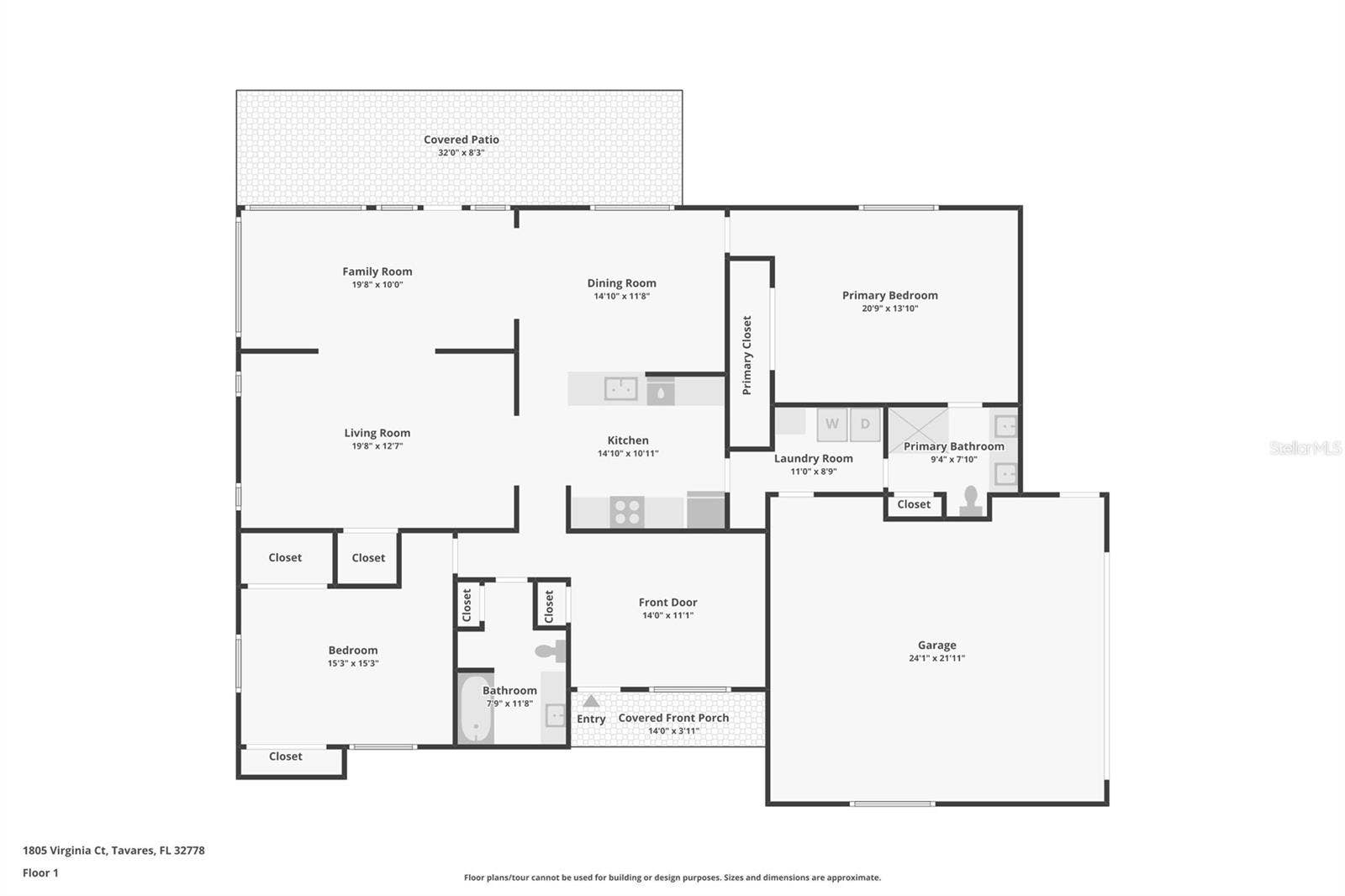 1805 VIRGINIA COURT, Tavares, FL 32778 1805 VIRGINIA COURT, Tavares, FL 32778