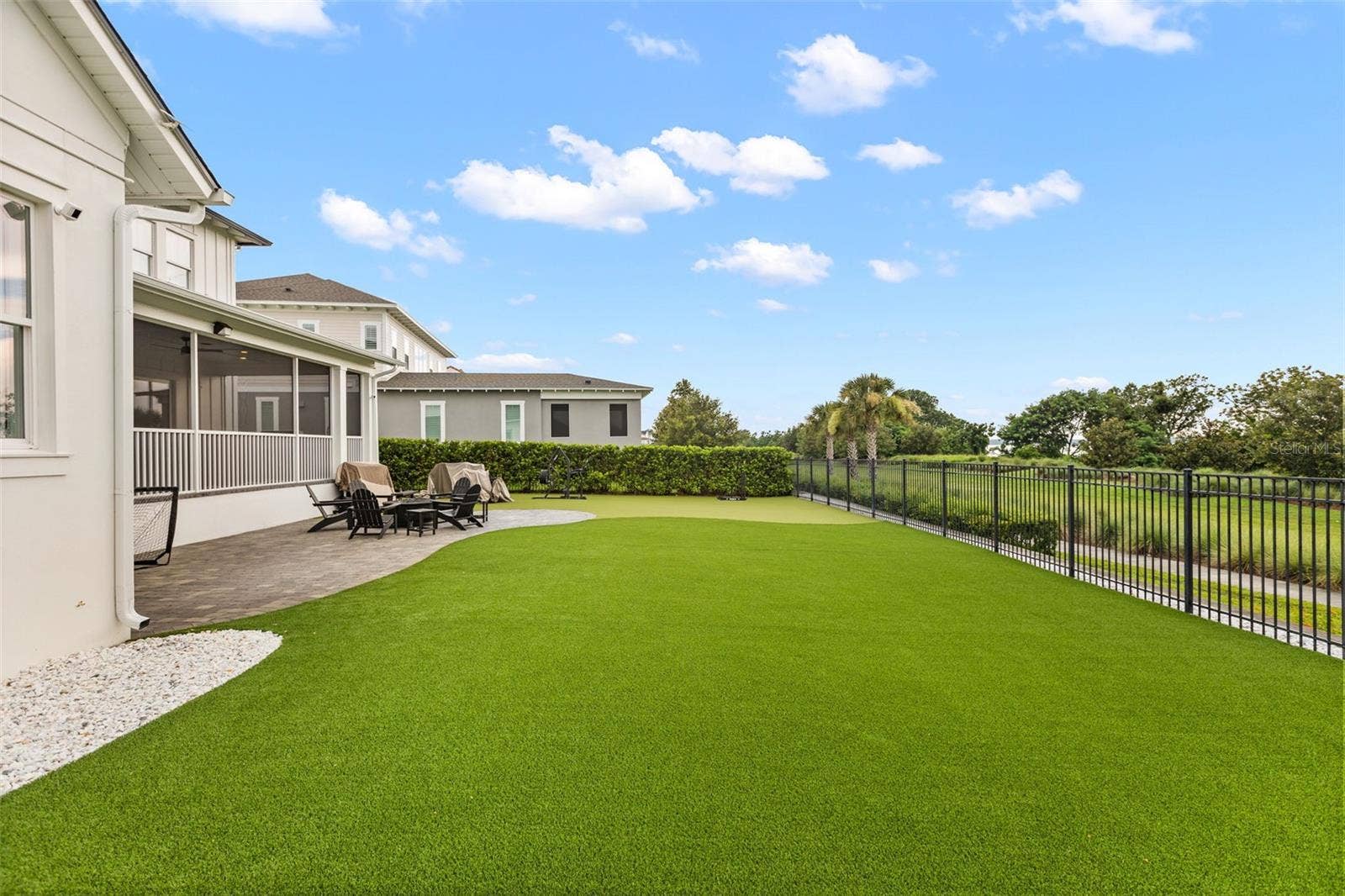 907 CELADON STREET, Winter Garden, FL 34787 Large backyard, with turf, and room for a future pool and pool house.