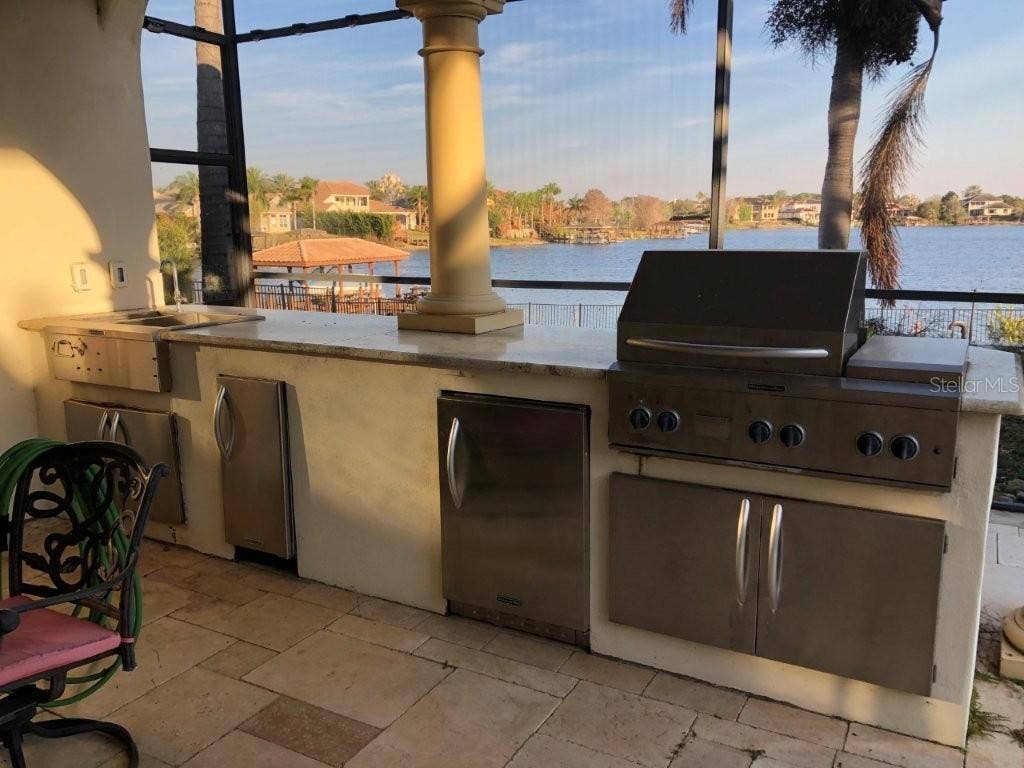 1238 LAKE WHITNEY DRIVE, Windermere, FL 34786 Outdoor kitchen