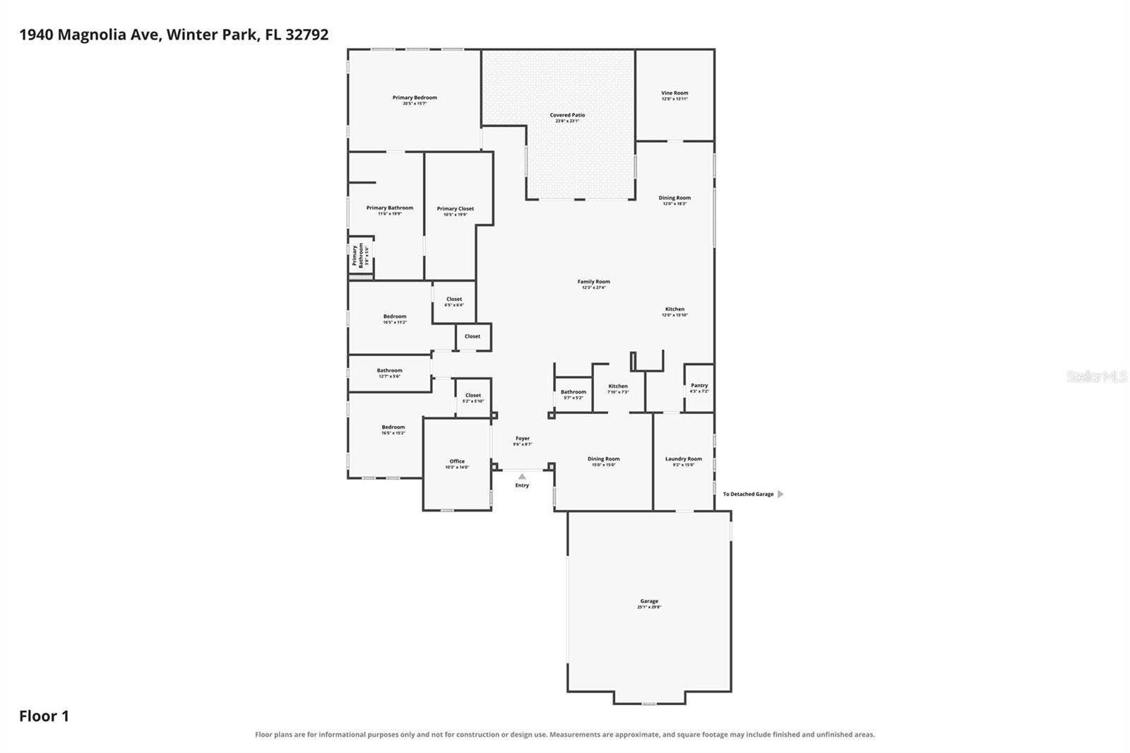 1940 MAGNOLIA AVENUE, Winter Park, FL 32792 1940 MAGNOLIA AVENUE, Winter Park, FL 32792