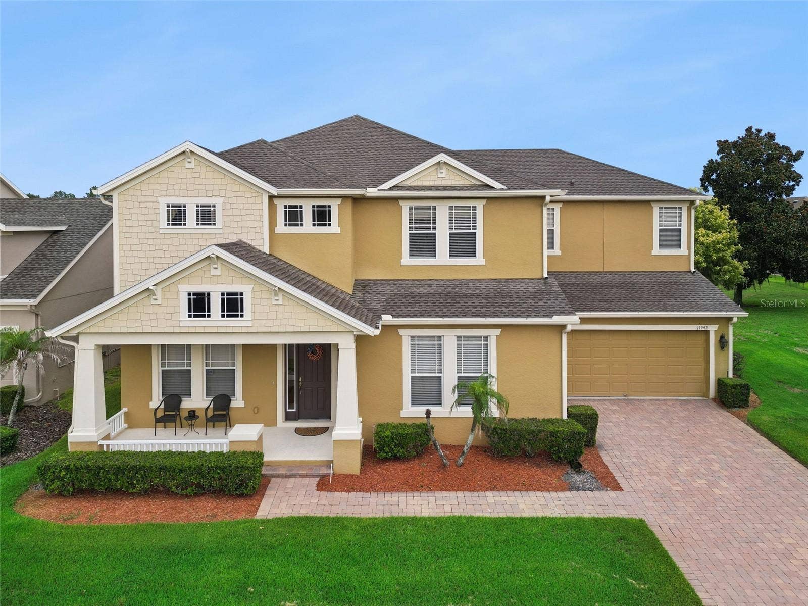 11942 SHELTERING PINE DRIVE, Orlando, FL 32836 Bedroom overlooks the pool